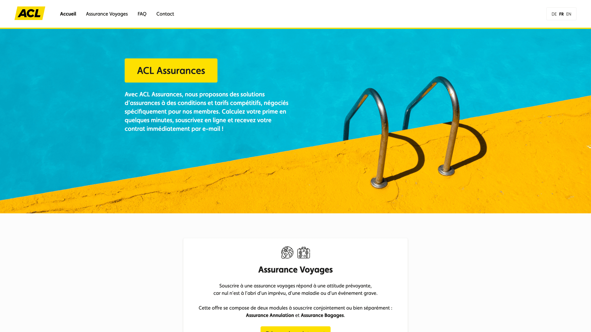 ACL Assurances Screenshot