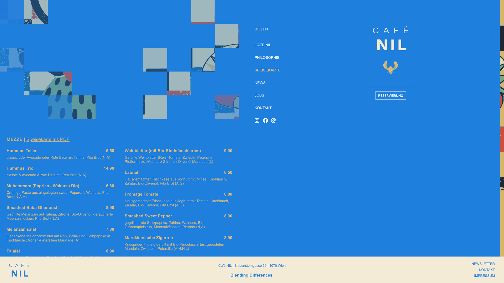 Café NIL Screenshot