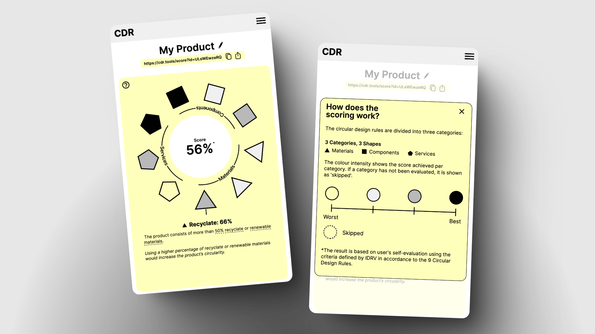 Circular Design Rules Screenshot