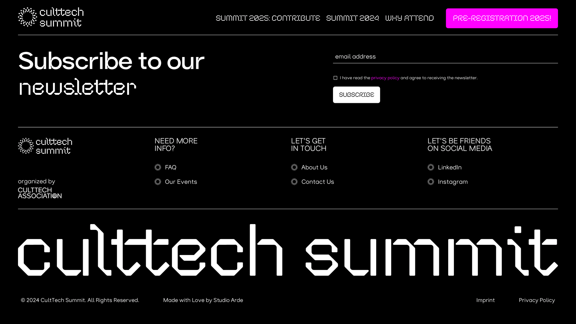 CultTech Summit Screenshot