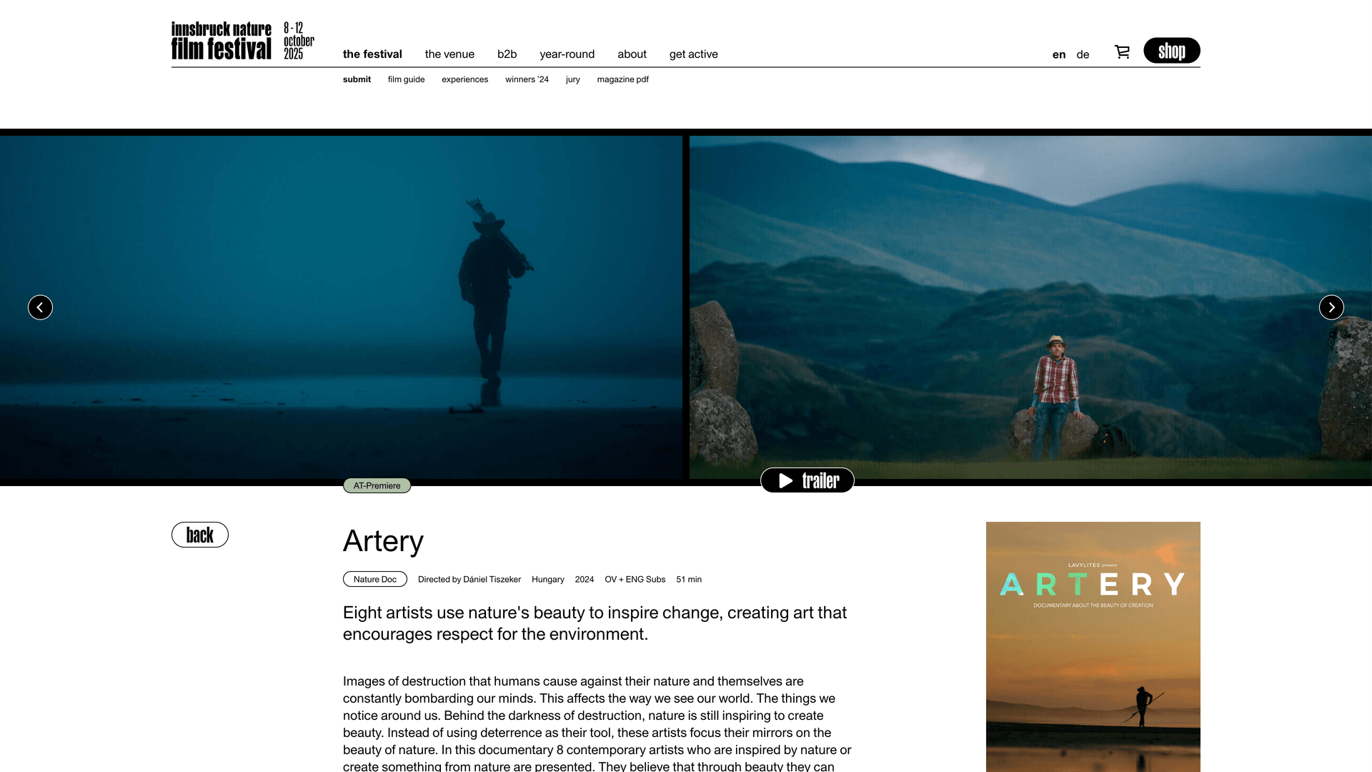 Innsbruck Nature Film Festival Screenshot