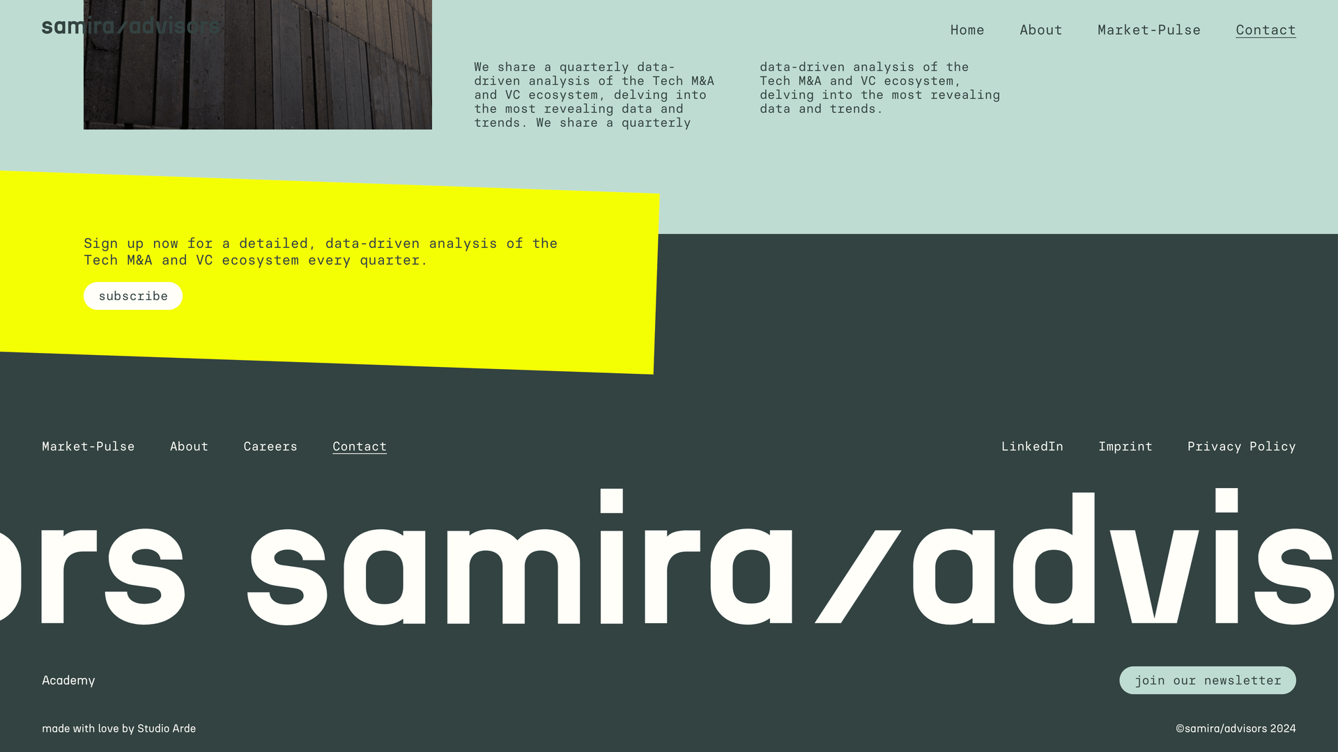 Samira Advisors Screenshot
